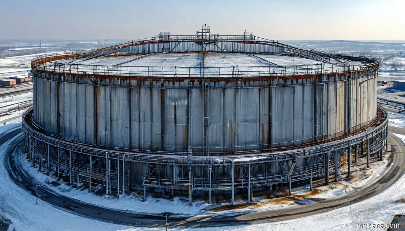 Антидроновая защита резервуара РВС-50000 Кирове — ЗОК ЗАСЛОН по СП 542