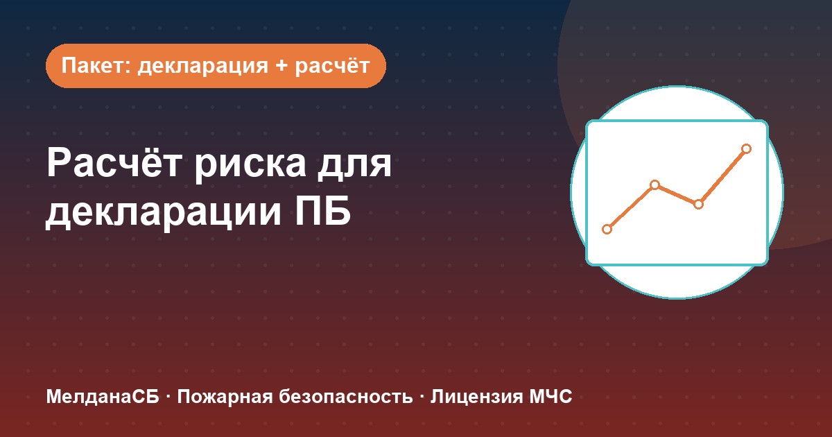 Расчёт пожарного риска для декларации ПБ в Кирове: когда прикладывать и как оформить
