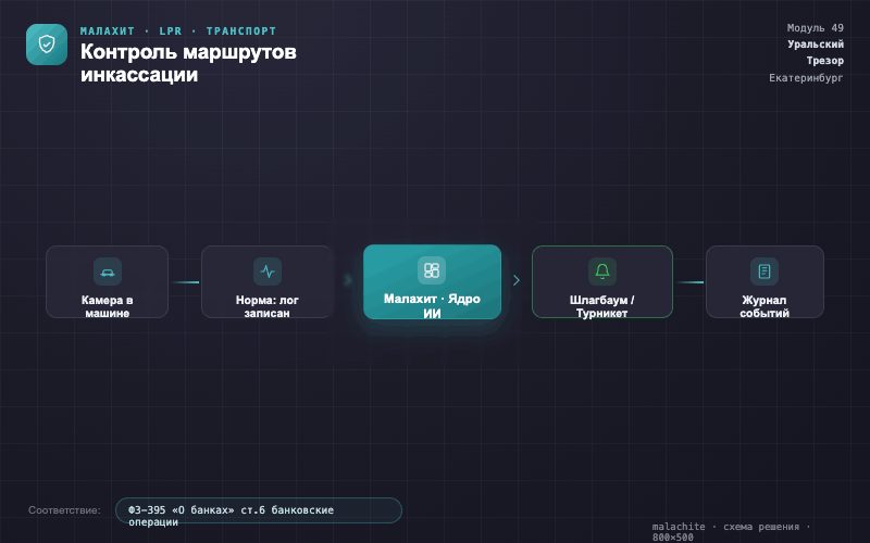 Схема решения — Система Малахит