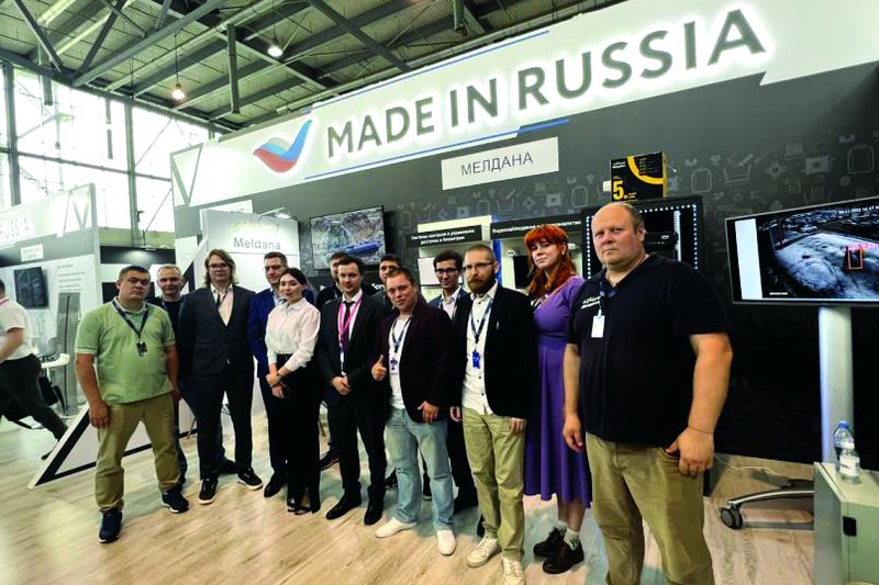 ИННОПРОМ-2023, стенд Made in Russia Команда МелданаСБ на стенде Made in Russia на выставке ИННОПРОМ-2023